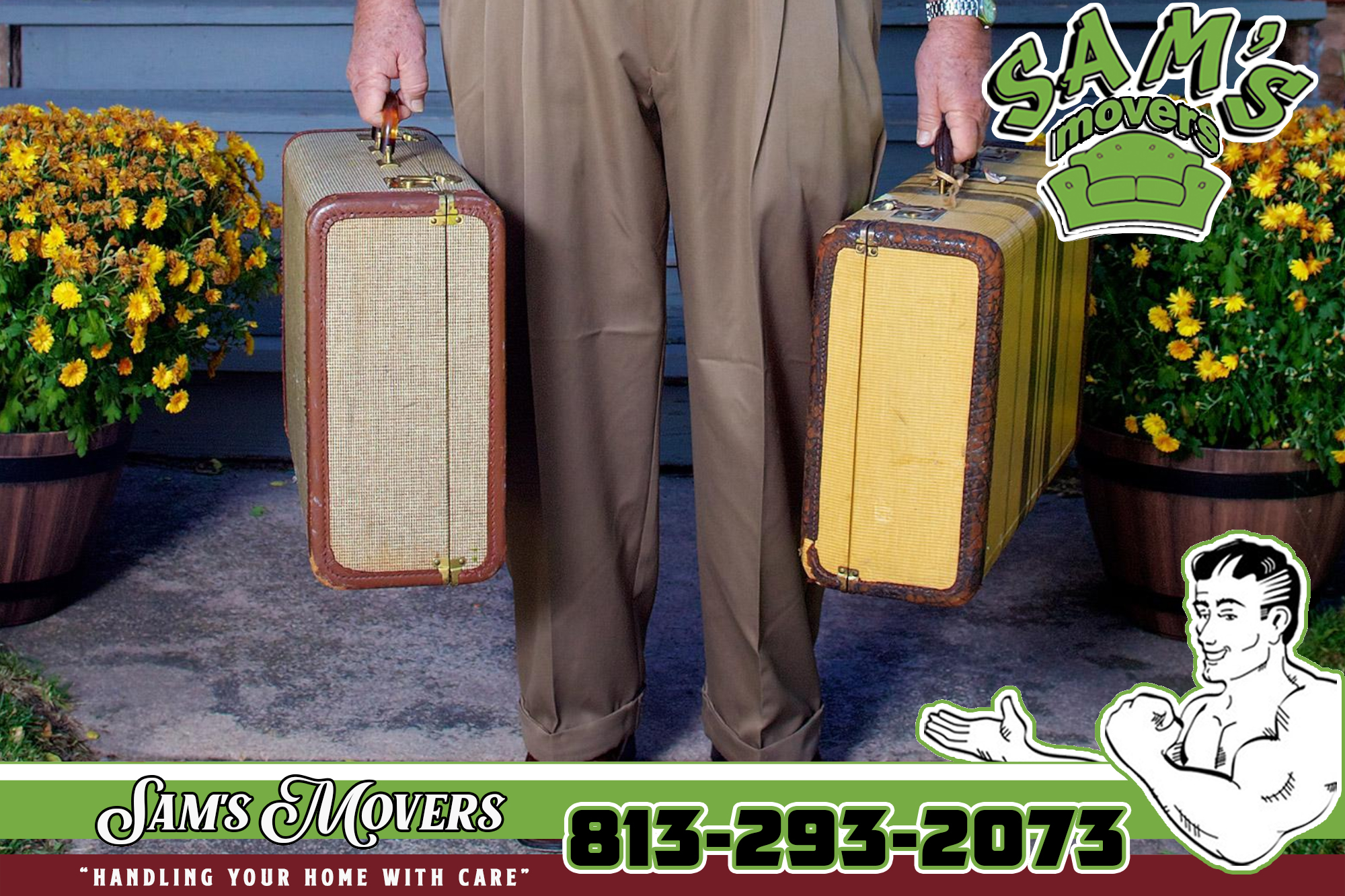 Moving Day with Luggage Strategy - Moving Tips - Sam's Movers